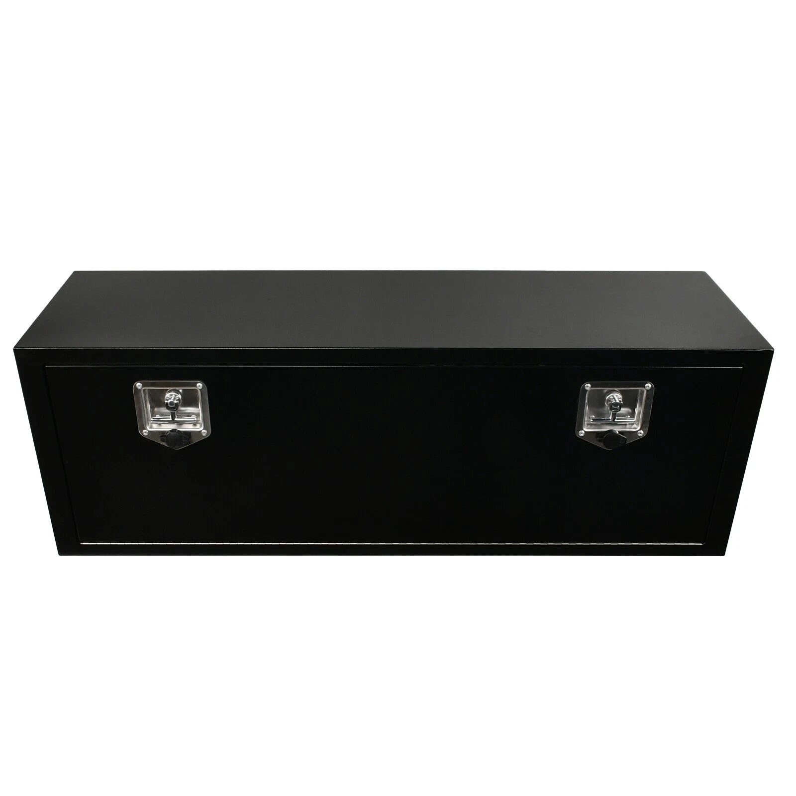 Underbody Tool Box for Pickup Truck (48''×14''×16'', Black Steel)