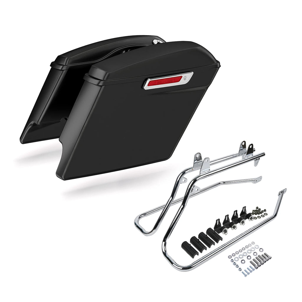 5" Extended Saddlebags Conversion Bracket for Harley Softail (1986–2017)