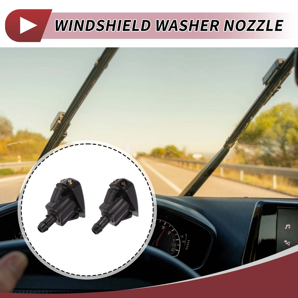 Set of 2 Windshield Washer Nozzles for Toyota T100, Lexus LX470 No. 85381-12060