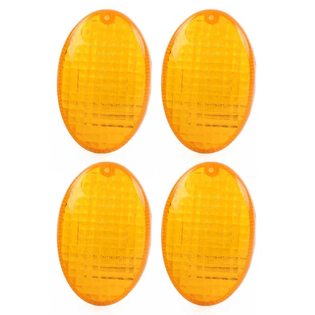 Turn Signal Light Lens for Kawasaki EX250R Ninja 250R (2005–2012), KLX250 (2009–2020) Amber
