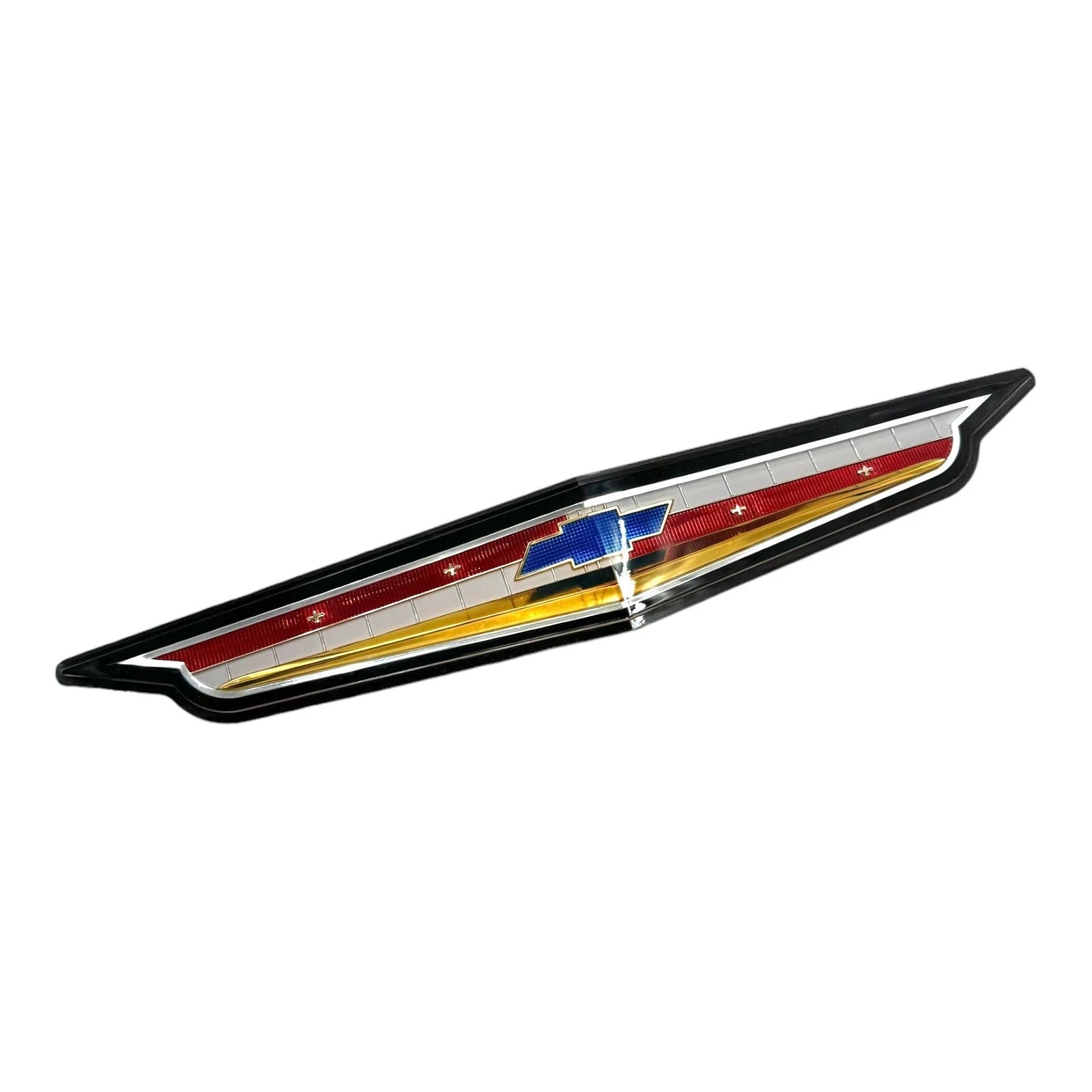 Front Grille Emblem Logo Insert for 1961 Chevrolet Passenger Car (283 V8)