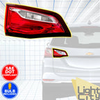 Driver Side Inner Tail Light Brake Lamp LH for Chevrolet Equinox (2018–2020)