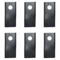 6X Left Hand Disc Mower Blade for Kuhn (Replaces 561-512-10)