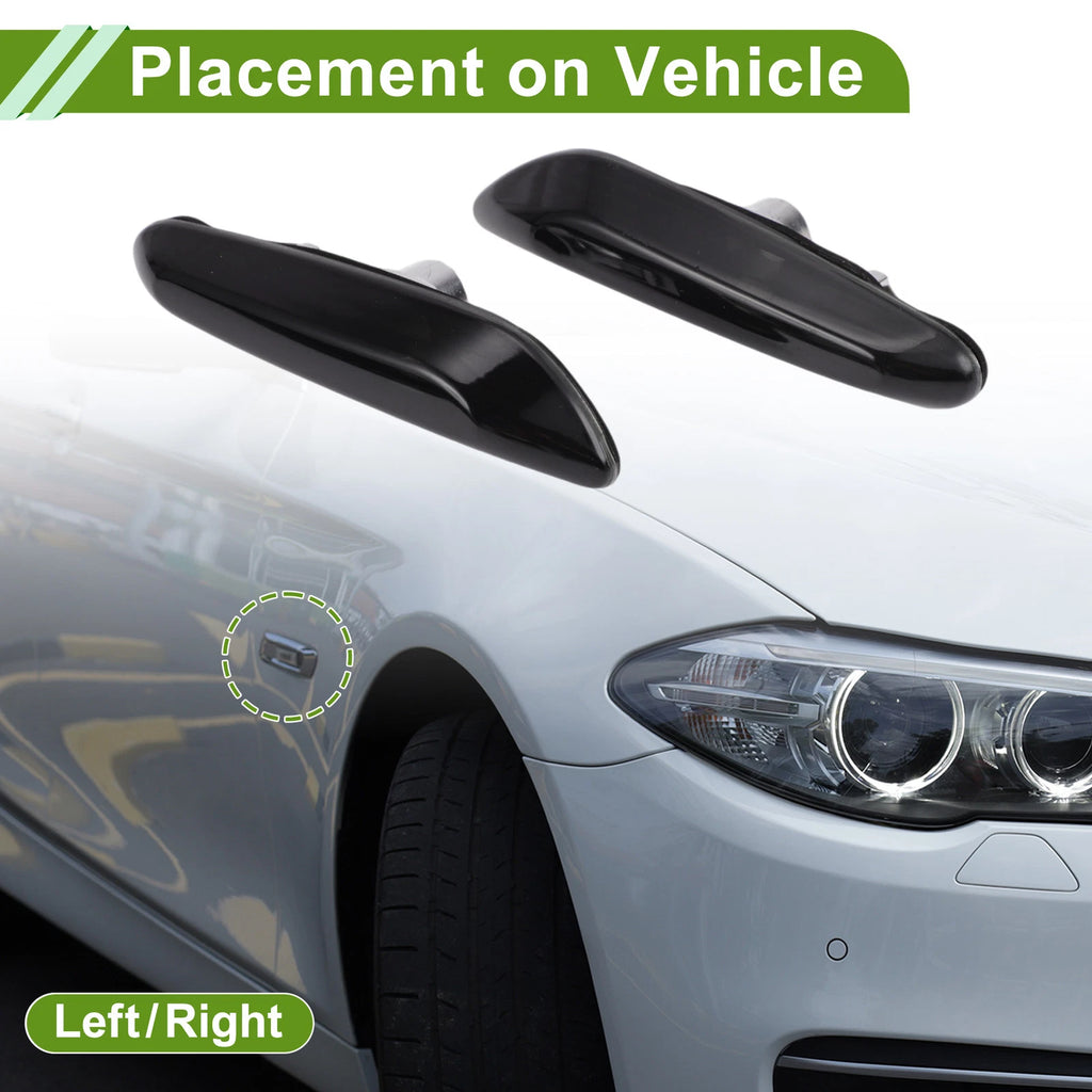 2X Side Marker Light Covers for BMW 3 Series (2002–2005) No. 63137165915