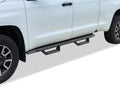 Black Overland Slider Drop Steps for Toyota Tundra Double Cab (2007–2021)