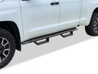 Black Overland Slider Drop Steps for Toyota Tundra Double Cab (2007–2021)