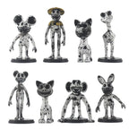 8pcs Zoonomaly Action Figures for Game Fans Horror Party Decorations