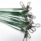 60Pcs Sea Fishing Leader Line Kit with Swivel for Spinnering and Jigging