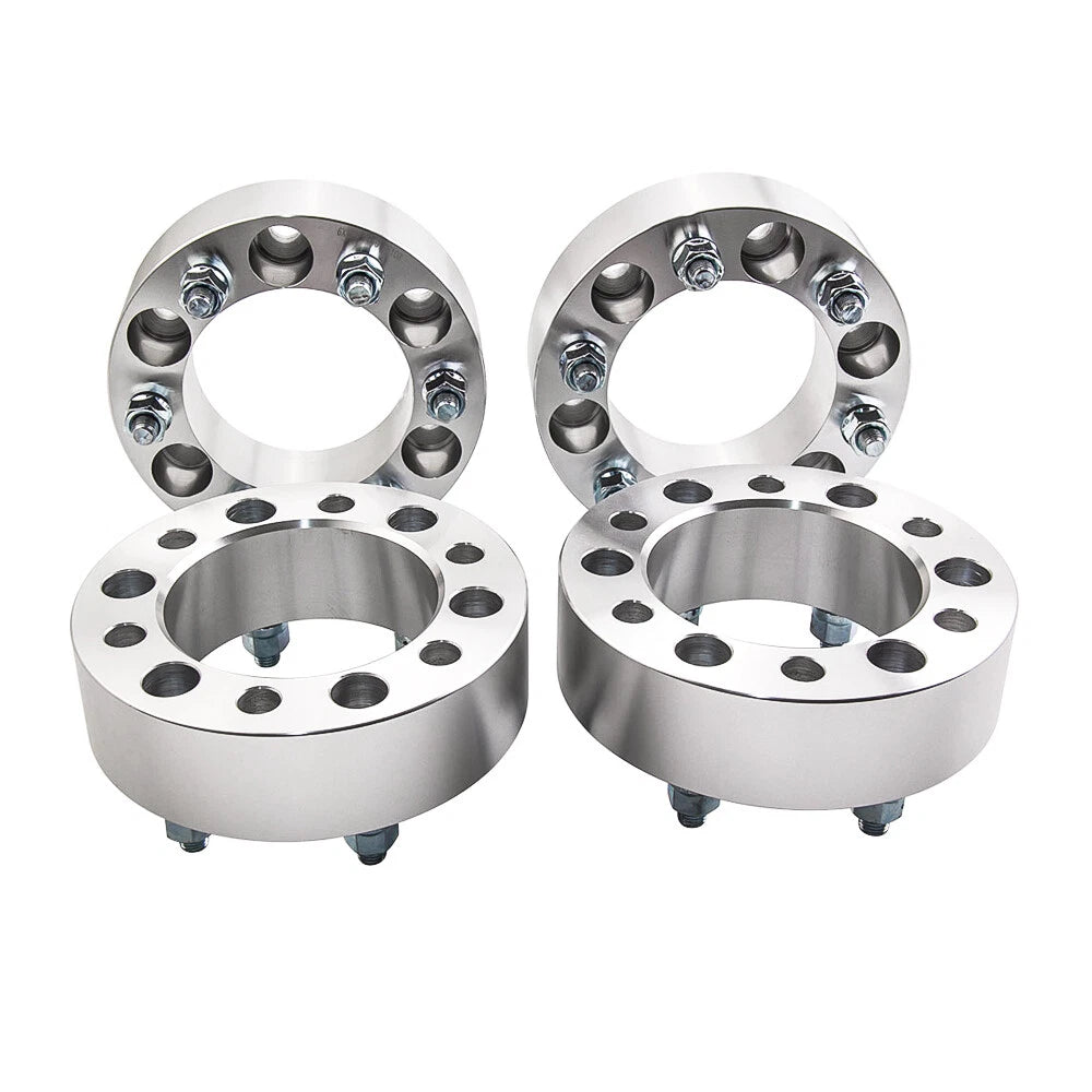 Set of 4 Wheel Spacers Adapters 2 Inch 6x5.5 for Toyota 4-Runner FJ Cruiser Sequoia (2003–2023)
