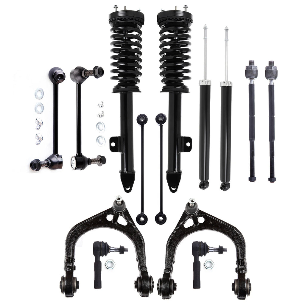 14pc Front Struts Rear Shocks Control Arms for Dodge Charger Magnum