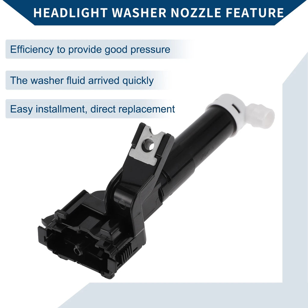 Front Passenger Headlight Washer Nozzle for Toyota Land Cruiser (2008–2021) No.8520760060