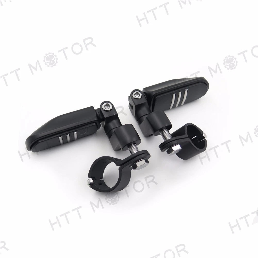 1.5" Flame Foot Peg Clamps for Yamaha Roadstar XV1700 (2001–2007)