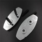 Mirror Block Off Base Plates for Yamaha R1 YZF-R1 (1998–1999) Chrome