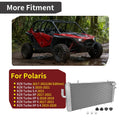 Aluminum Radiator for Polaris RZR XP 4 / RZR Turbo S 4 (2017–2021)