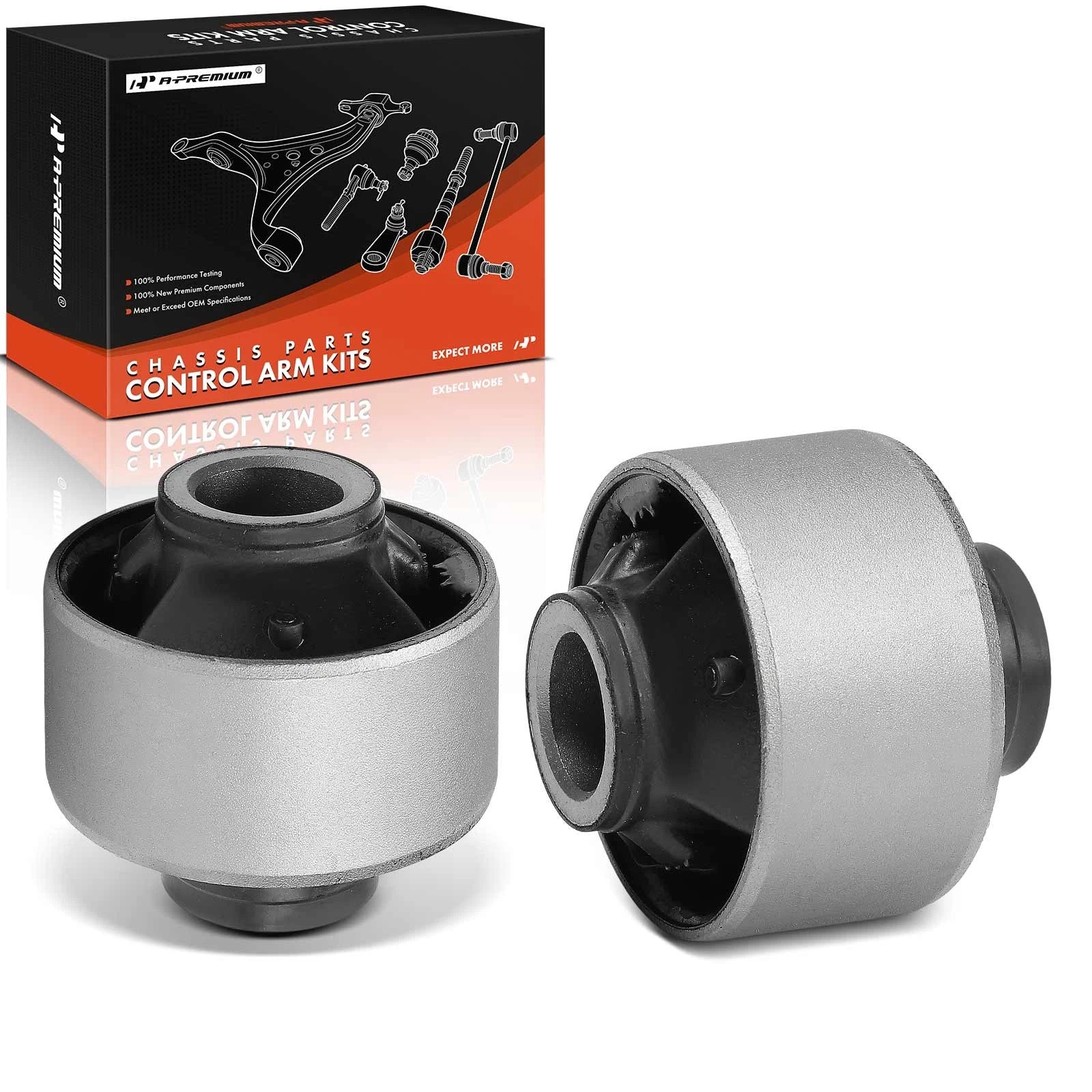 2X Front Lower Rearward Control Arm Bushings for Subaru Outback (2005–2009)