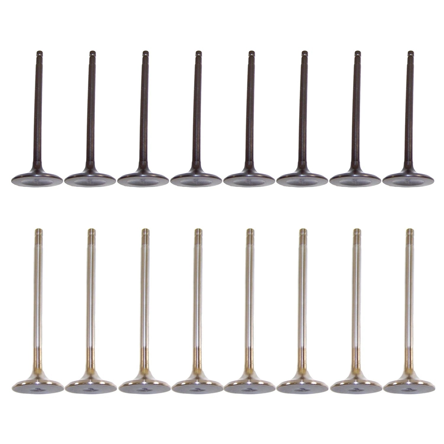 Set of 16 Intake & Exhaust Valves for Mazda 3 6 CX-7 2.3L L4 Turbo (2004–2012)