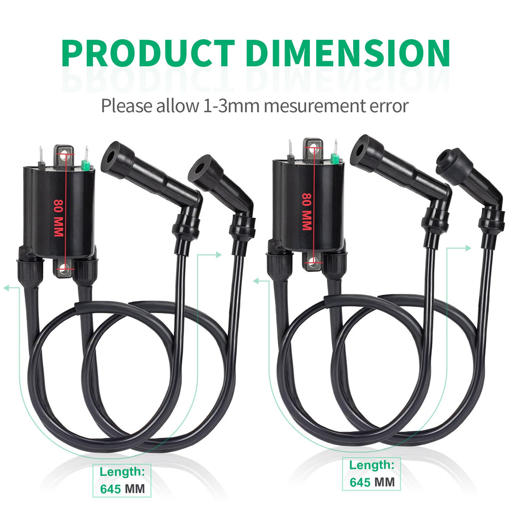 Ignition Coils for Kawasaki VN1600B Vulcan 1600 Mean Streak (2004–2007)