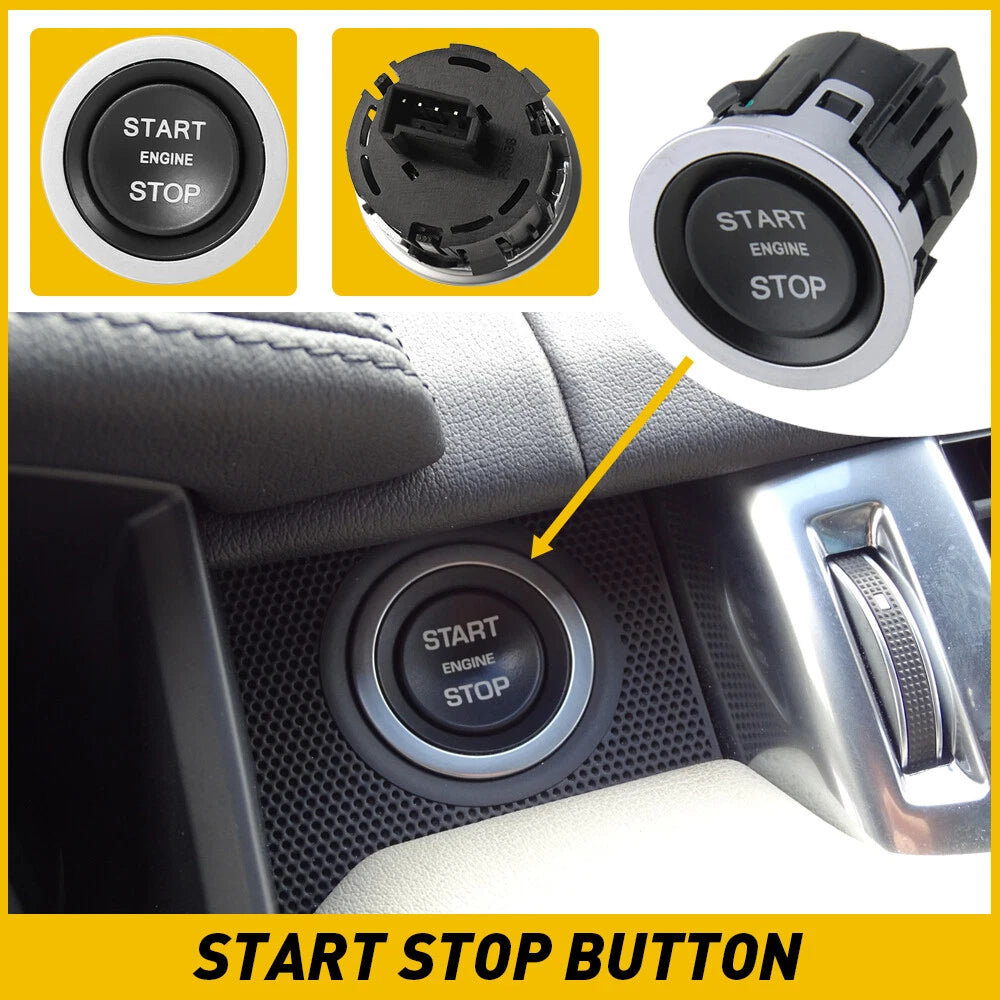 Start Stop Engine Button Switch for Range Rover Evoque Discovery Sport (2012–2021)