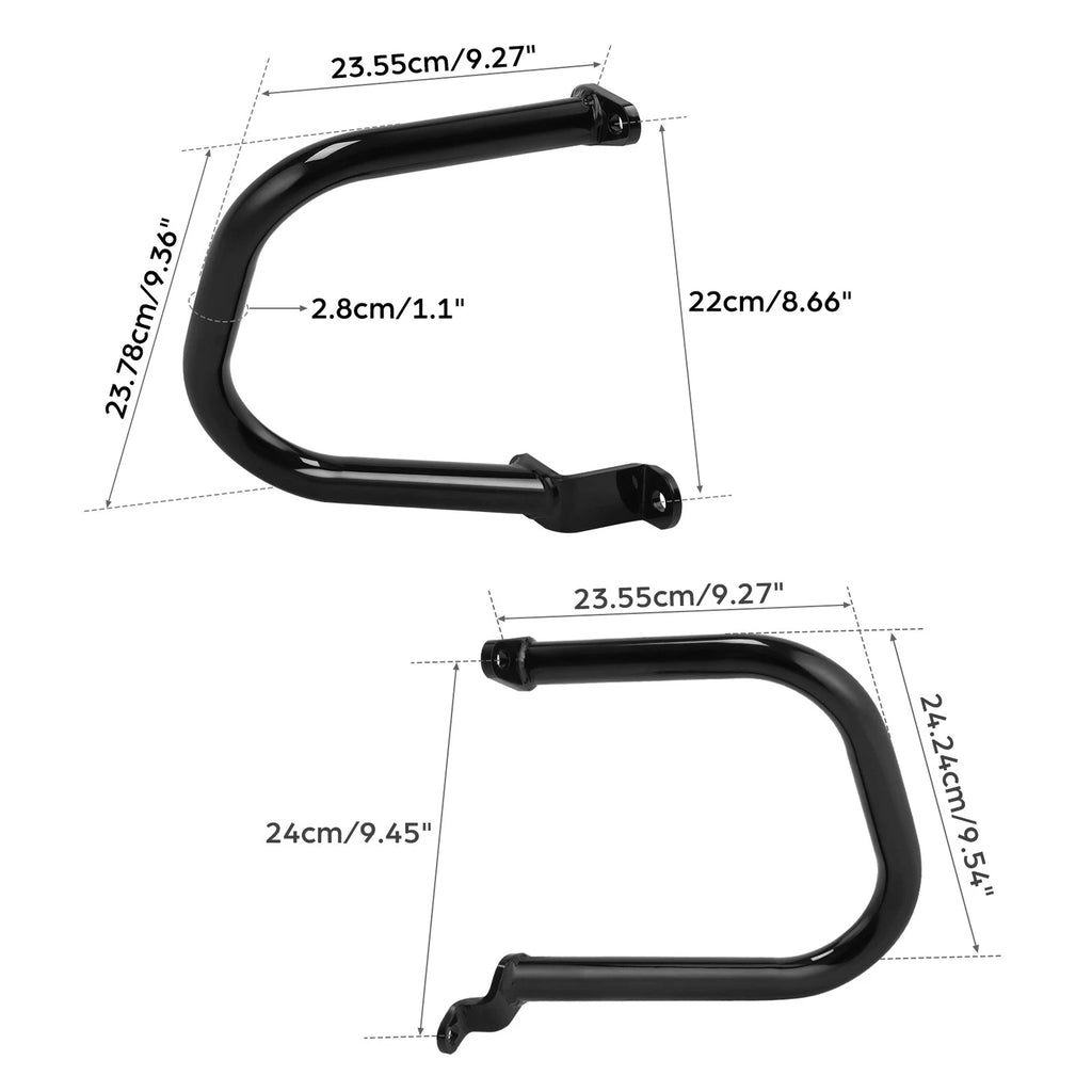 Saddlebag Support Guards for Harley Low Rider El Diablo FXRST FXLRS (2020–2024)