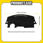 Dash Cover Mat for Volkswagen Beetle (1998–2010) Black Carpet