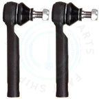 2X Front Outer Tie Rod Ends for Subaru Legacy, Forester 