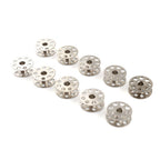 Set of 10 Metal Large Bobbins for Juki DNU-241, DNU-1541, DNU-1541S