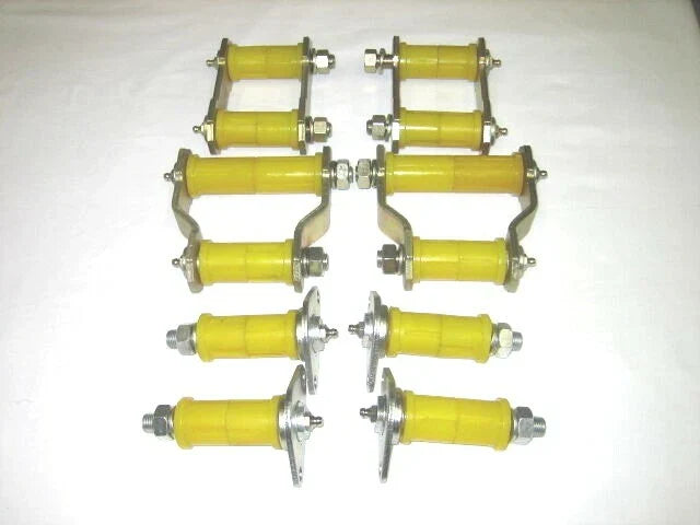 Greaseable Spring Shackle, Pin & Poly Bush Kit for Hilux 4WD (1983-1988)