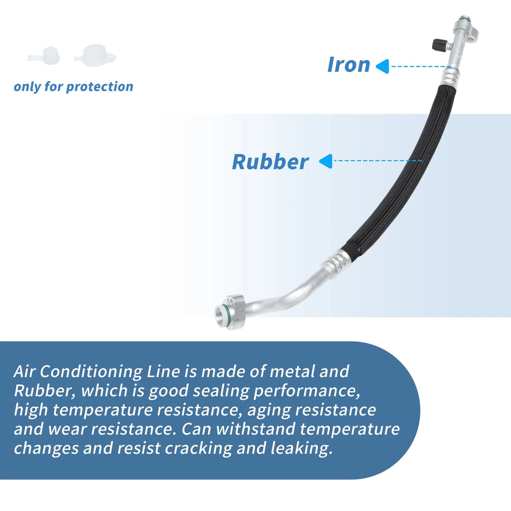 A/C Refrigerant Liquid Hose for Mercedes-Benz E-Class (2010–2011) No. 2128307815