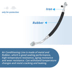 A/C Refrigerant Liquid Hose for Mercedes-Benz E-Class (2010–2011) No. 2128307815