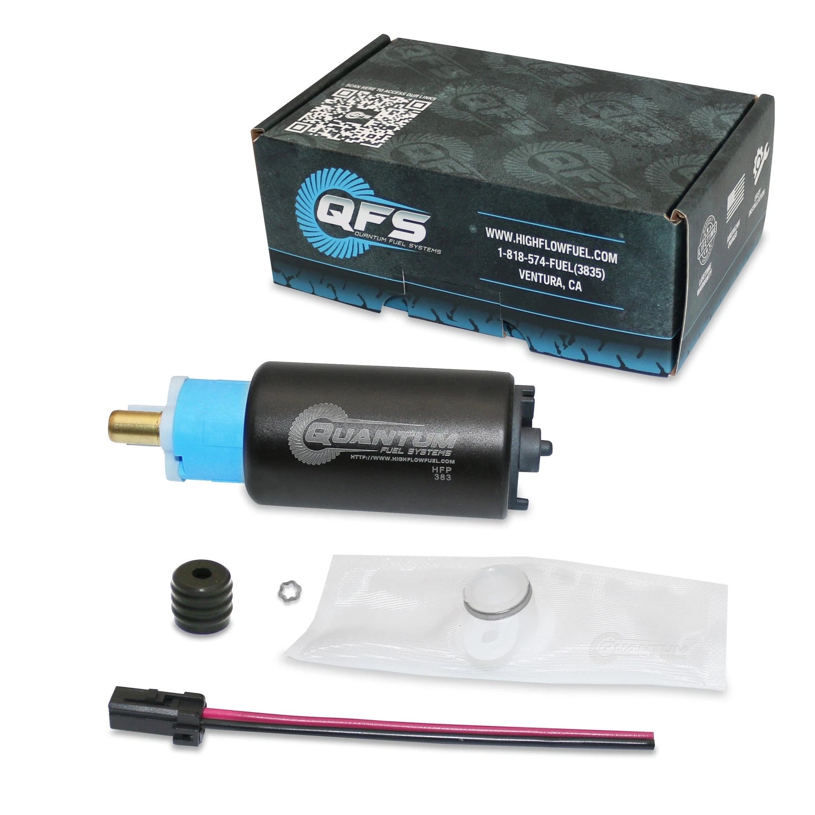 QFS Fuel Pump + Strainer for Ford Mercury Mitsubishi Jaguar (Replaces E2157)