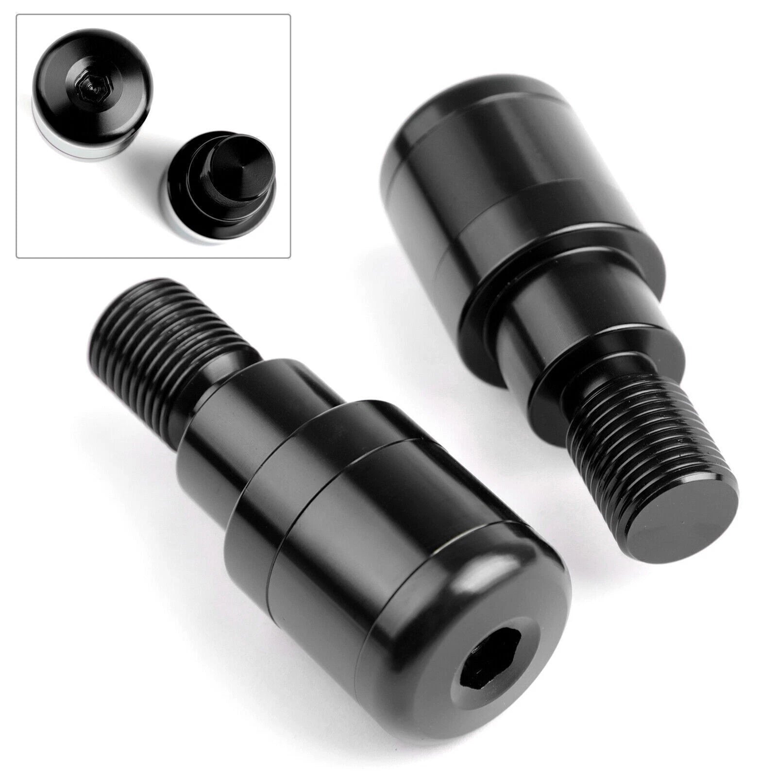 Handle Bar End Cap Plugs for Yamaha MT-07 FZ-07 MT-09 XJ6 MT-10 FZ10 (2014–2023)