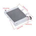 3 Row Aluminum Radiator for Can-Am Bombardier Rally 175 200 (2003–2007)