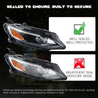 Halogen Headlight Assembly for Chevrolet Malibu (2019–2025) Right Side with Bulbs