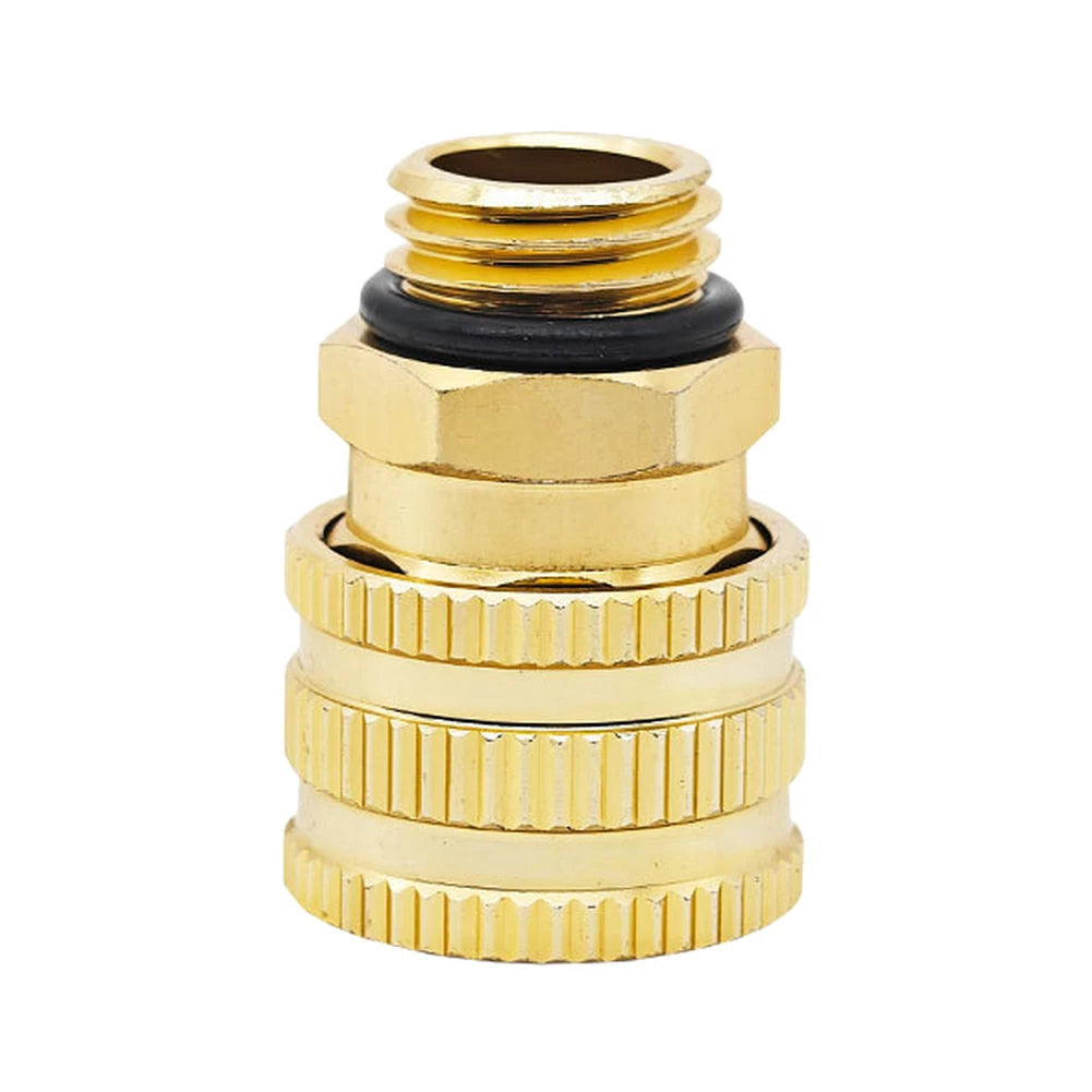 Aluminum Hose Connector for Car Wash Tools (15.5mm x 35mm)