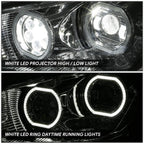 Chrome Clear LED Projector Headlight Assembly for Kenworth T680 (2022–2025)