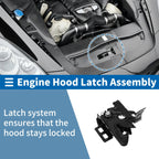 Hood Latch Assembly for Chevrolet Express 1500 (2003–2014) No. 15873422