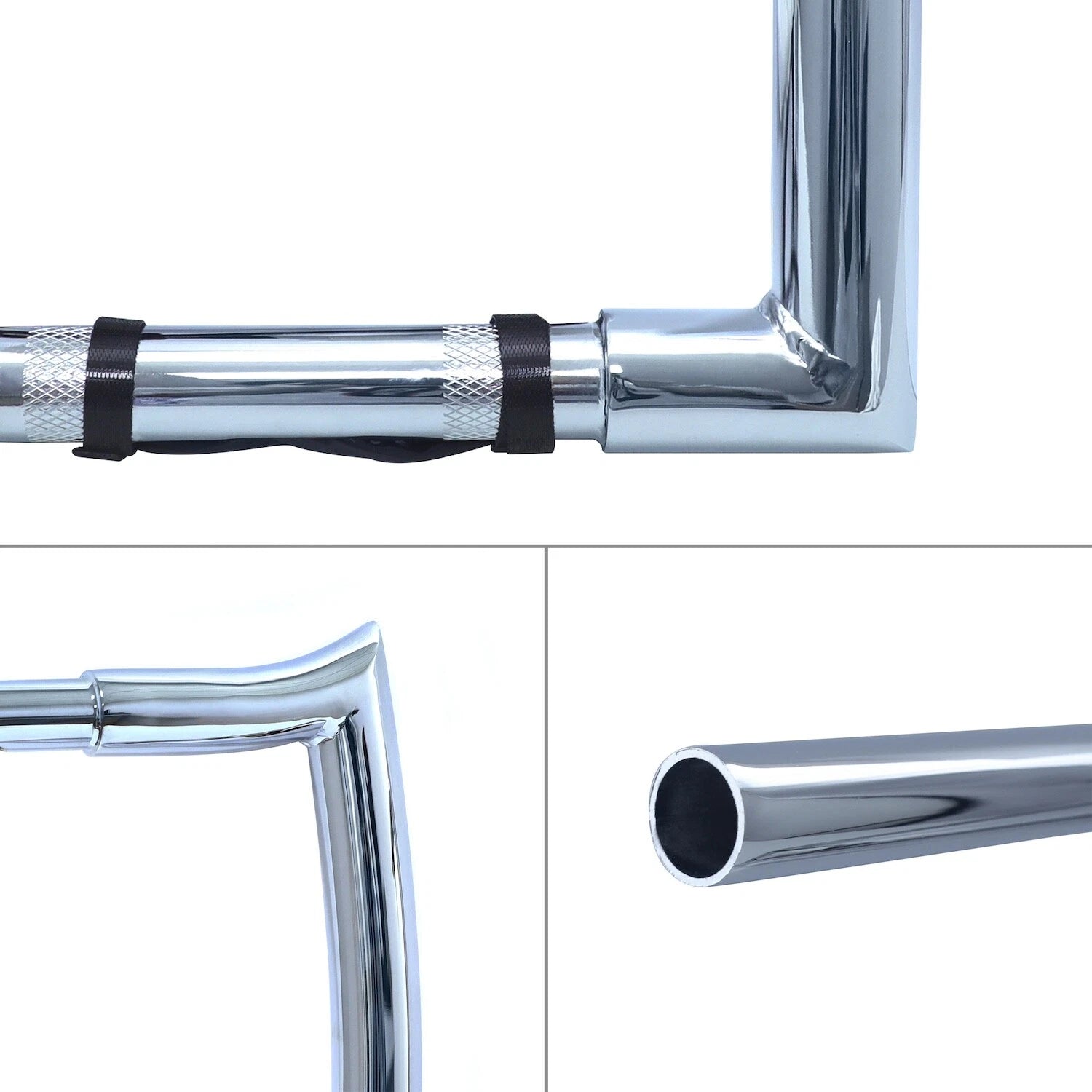 Chrome 14" Prewired Handlebar 1.25" for Harley Road Glide (2008–2013)