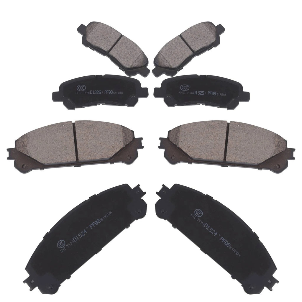 Ceramic Disc Brake Pads for Toyota Highlander (2008-2013)