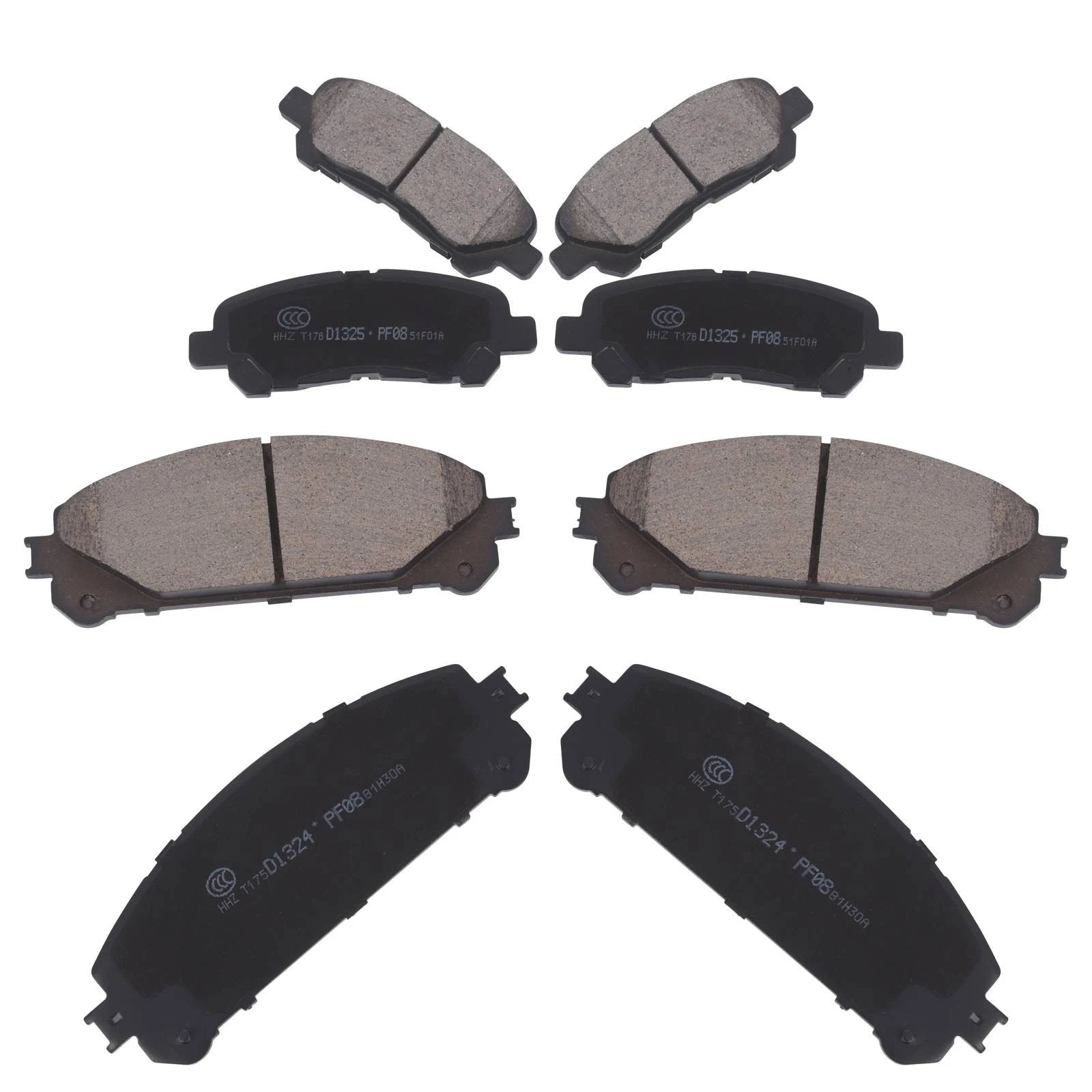 Ceramic Disc Brake Pads for Toyota Highlander (2008-2013)