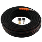 Pressure Washer Hose 150FT 1/4" 4200 PSI Steel Wire Braided Rubber