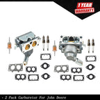 2 Pack Carburetor for John Deere 40H777