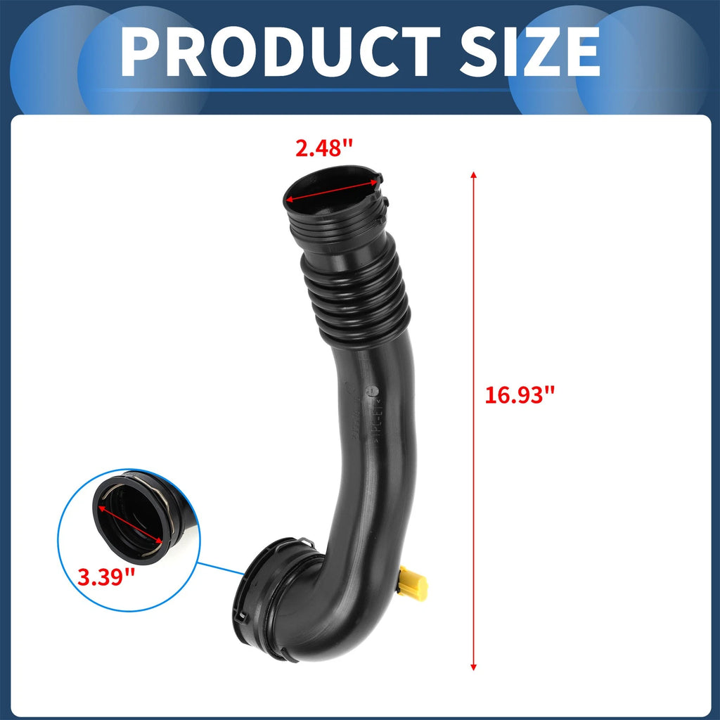 Air Intake Hose w/ Sensor for BMW 740Li (2010–2015) No. 13717609810