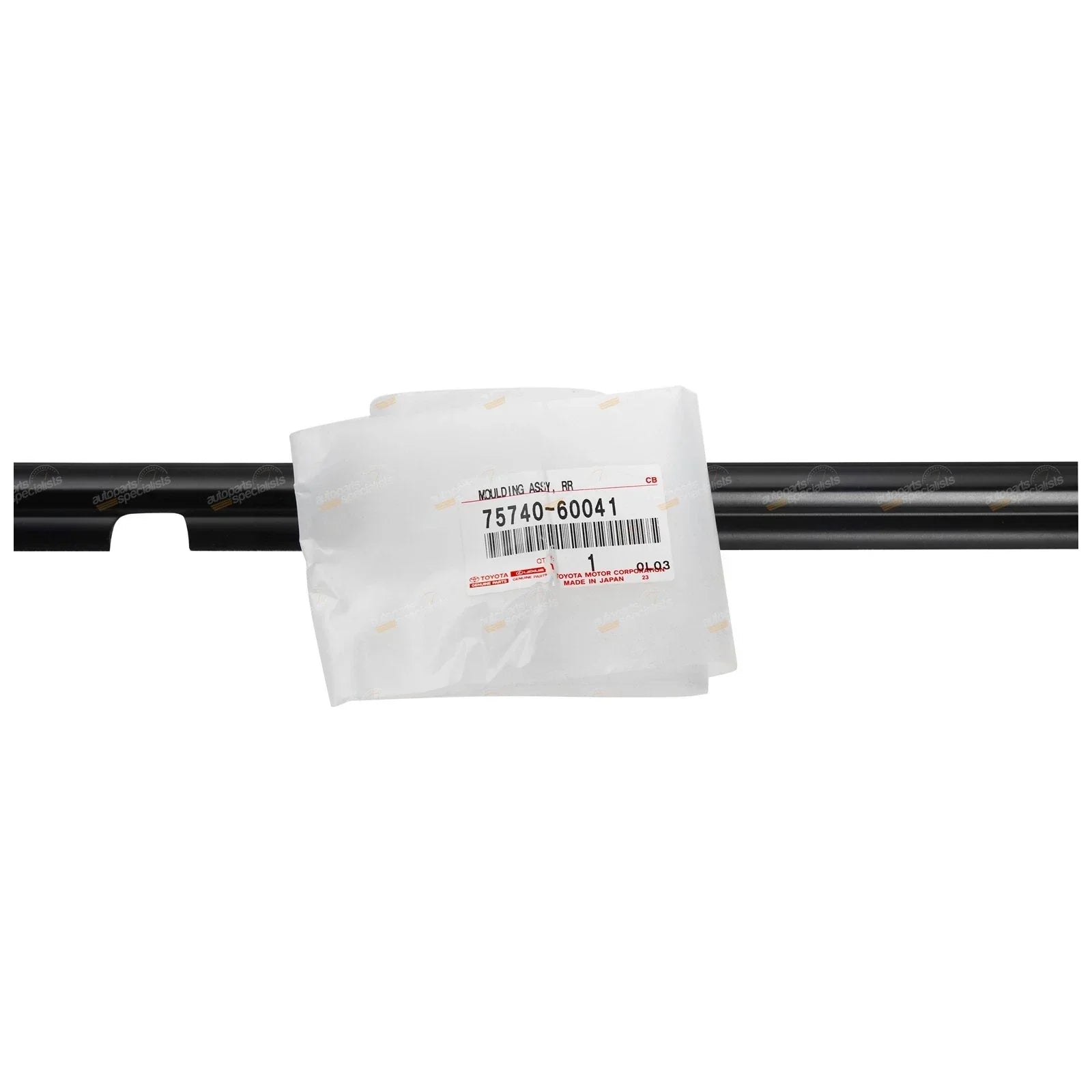 Rear LH Door Weatherstrip for Toyota FZJ105 HDJ100 HZJ105 UZJ100 (1998–2007)