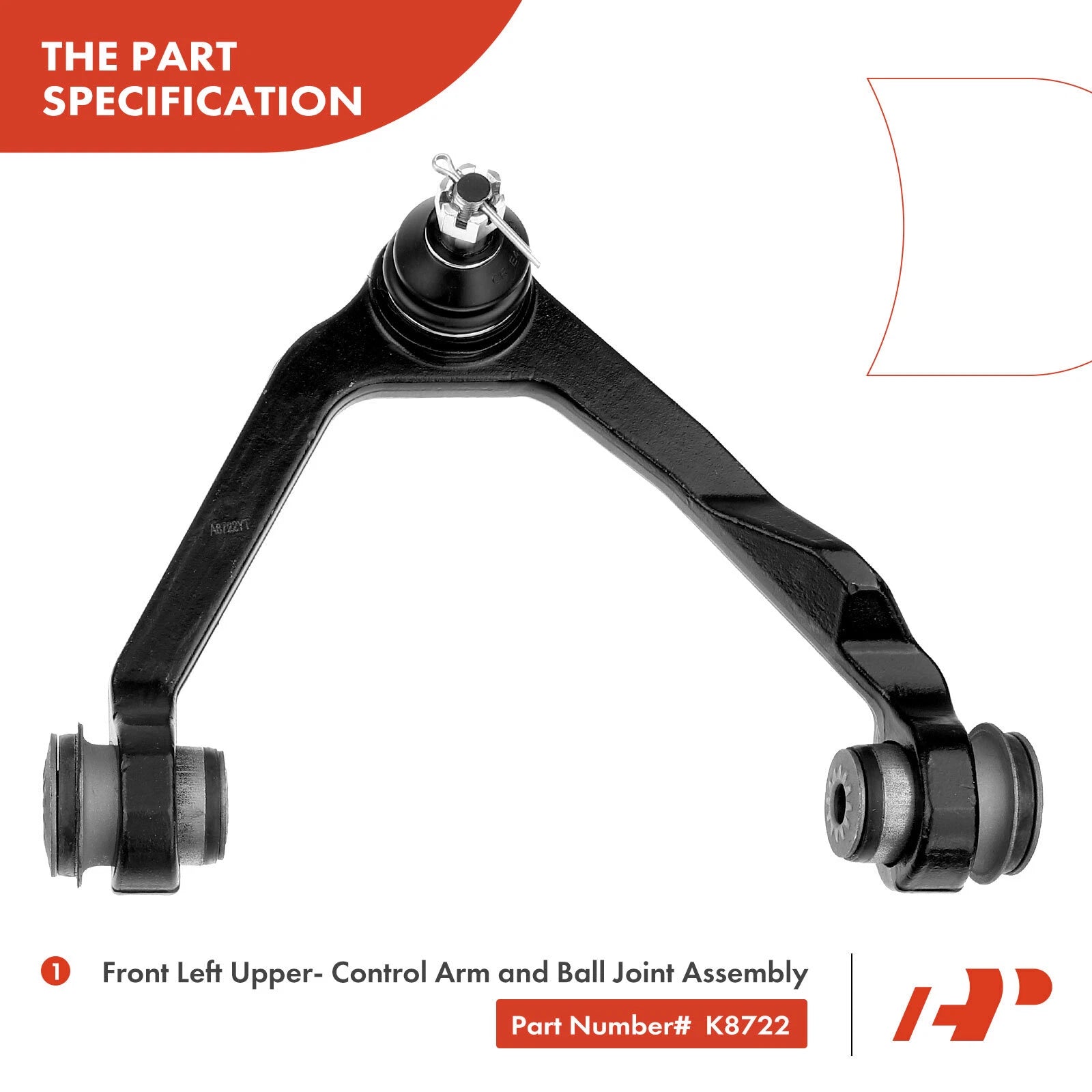 Set of 8 Front Control Arm Ball Joints Tie Rods for Ford F-150 F-250 (1997–2003)