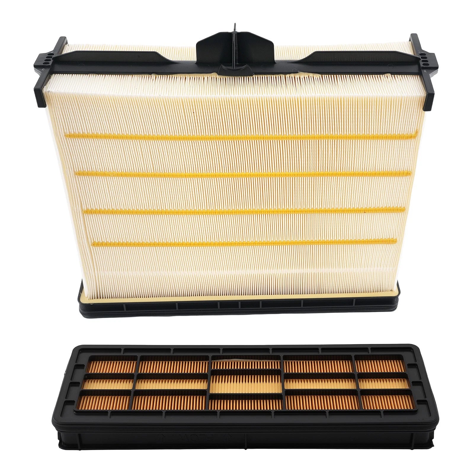 2PC Air Filter for ATV Tractors Combines (AF55014, AF55308, 2220358)