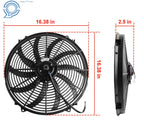 Electric Radiator Fan Kit for Universal Applications (12V)