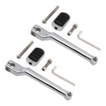 Chrome Left Heel Shift Lever Shifter Pegs for Harley Touring (1988 - 2024)