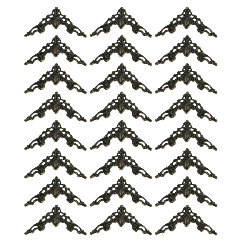 Corner Edge Protectors for ScrapFor Books and Jewelry (24 Pieces)