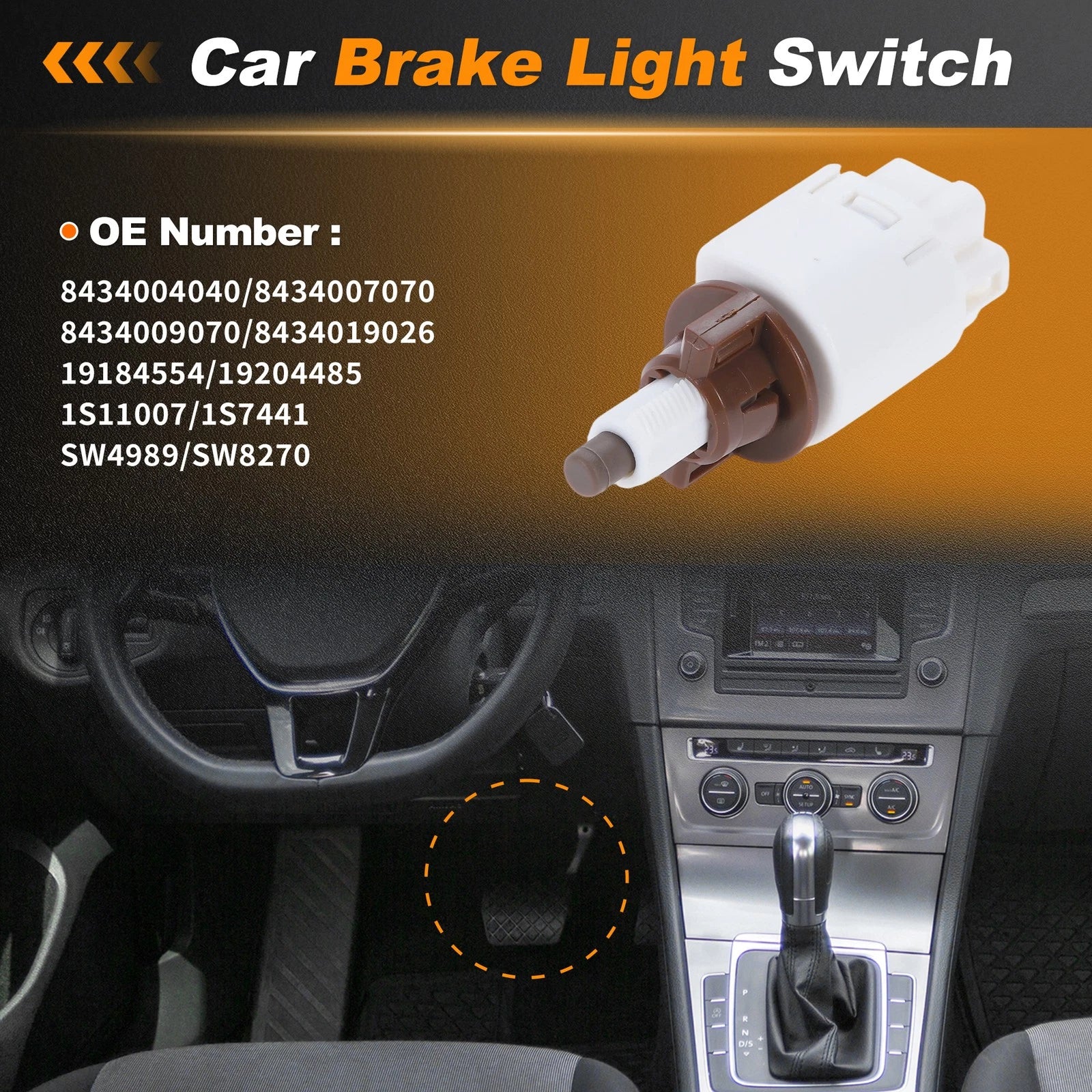Brake Light Switch for Lexus ES350 (2012) 19184554