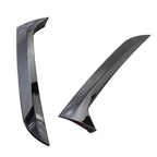 2X Rear Window Spoiler Side Wing Trim Cover Black for VW Tiguan (2007–2016)